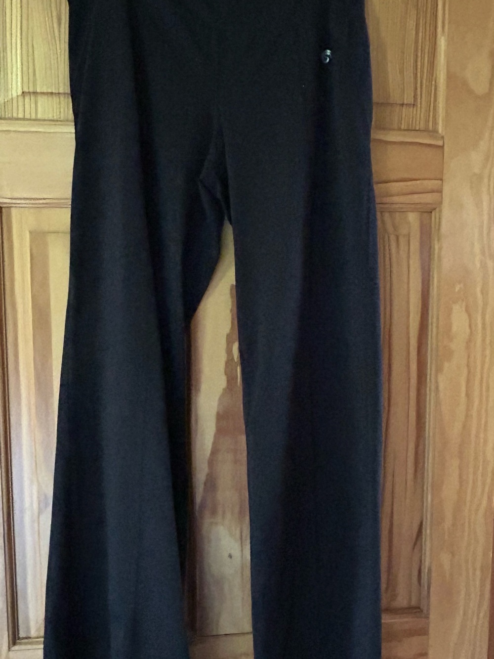 2 pairs New York & Company In Motion Black Wide-Leg athletic pants